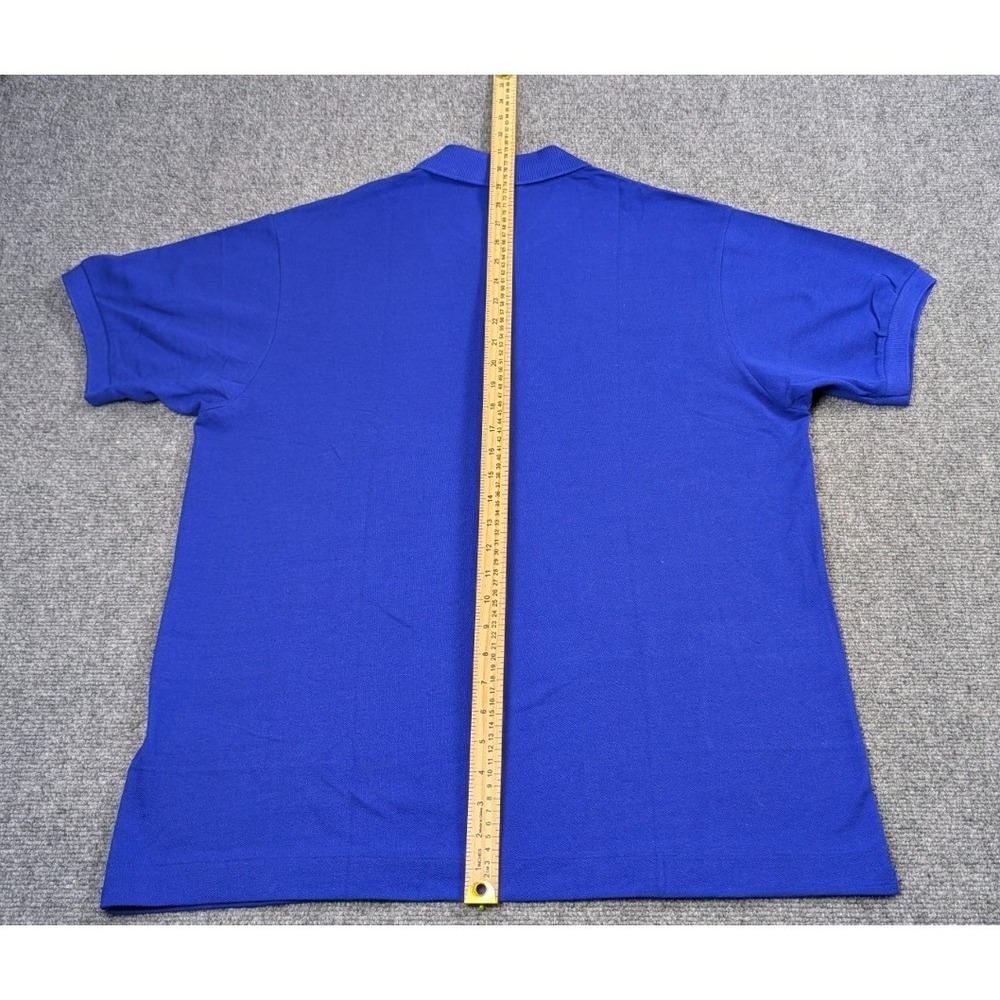 NWT Lacoste Classic Fit Polo Shirt Mens Size 7 XL Blue 100% Cotton Crocodile Log - Picture 12 of 14